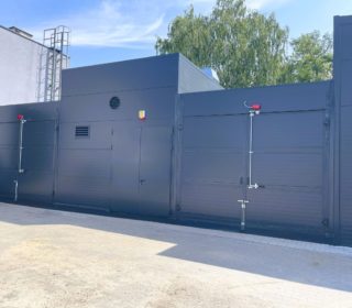 kontenery do obróbki konstrukcji stalowych